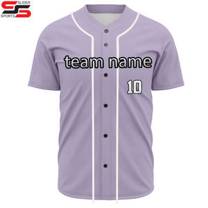 Camisetas de Béisbol Deportivas de Calidad con Costuras, Estilo Hip Hop, 100% Poliéster, Dos Colores, Jersey de Béisbol para Mujer para Equipos Universitarios - Product Image 3