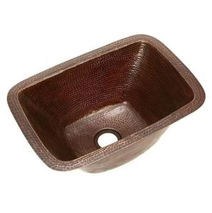 Éviers en cuivre de qualité supérieure avec bordure martelée pour restaurant, hôtel, salle de bain, cuisine à prix raisonnables - Product Image 6