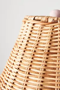Hand-Woven Vintage Style Lampshade Removable Lampshade Rattan Lampshades <b>Frames</b> From Vietnam - Product Image 4