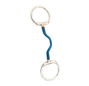 Nueva llegada dulce hierro cobre incrustaciones D-Ring Snaffle Horse Bit equipo de entrenamiento de equitación TARIQ MFG CO - Product Image 1