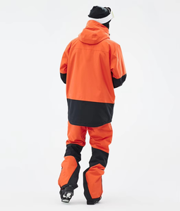 Combinaison de ski unisexe pour adultes 2026, fermeture éclair, isolée, imperméable, respirante, en nylon/coton, veste et pantalon de ski - Product Image 2