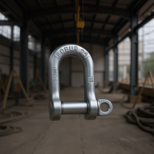 Grilletes de Elevación Rectos de Tipo Ancho de Acero al Carbono con Recubrimiento de Zinc - Product Image 3