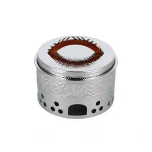 Casserole isolée à double paroi en métal pour servir dans les hôtels événementiels Casserole avec couvercle gravé - Product Image 6