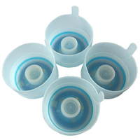 Muestras Gratis, Tapa de Botella de Agua de Plástico de 5 Galones/19L con Cuello de 55 mm, Antiderrames, de Polietileno, Fácil de Abrir