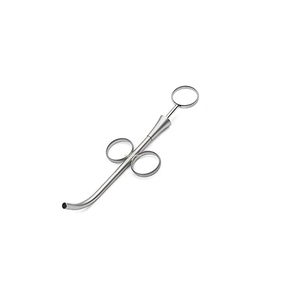 Jeringas para injerto óseo dental, implante de amalgama de 2,5mm y 4,5mm, instrumento médico de acero inoxidable Curvo - Product Image 4