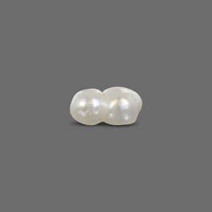 Perles de Basra 3,62 carats, perles d'eau douce naturelles de couleur blanche rose, baroques, en vrac, pour la création de bijoux de mode - Product Image 2