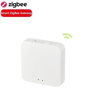 Zigbee Bridge Señal <span class=keywords><strong>de</strong></span> control remoto inalámbrico Interconectado Controlador central Hubs Lan para dispositivos Wi-Fi Tuya Smart Home Kits - Product Image 1
