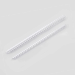 KEIFU Pajitas Desechables de Plástico Transparente de 6 mm x 21 cm, Delgadas, para Té de Burbujas y Café, 5000 Unidades/Caja - Product Image 6