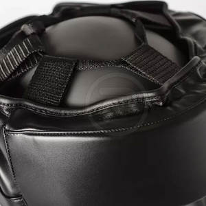 Haute qualité nouveauté boxe tête garde vente chaude en cuir et PU matériel tête protecteur - Product Image 5