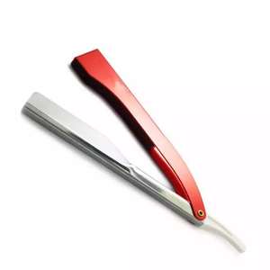 Navaja de Afeitar de Hoja Afilada para Hombre, Herramientas de Barbería, Navaja de Afeitar y Cuchilla de Acero Inoxidable, Navaja de Afeitar Recta - Product Image 1