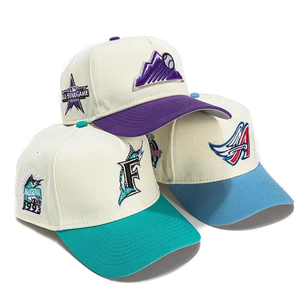 Customize Vintage Sporty <b>Baseball</b> <b>Caps</b> with Embroidery Logo Canvas Fabric Unisex Sports Hats - Product Image 2