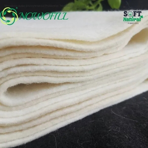 100% Len Tự Nhiên Đệm Cho Nệm Và Trang Trí Nội Thất Nguyên Mô Hình Cừu Sợi Carded Chất Liệu - Product Image 2