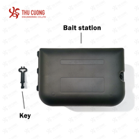 Station d'appât en plastique réutilisable à effet traditionnel du Vietnam gestion optimale de la souris avec des pièges de lutte antiparasitaire ménagers sûrs