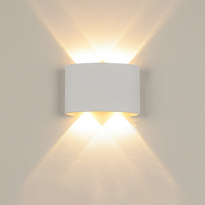 Bedroom Contemporary ABS High-quality Non-Glaring LED Wall Lamp-Waterproof Wall Light
