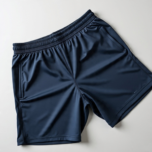 <b>Men's</b> High Street Style 2-in-1 Gym Fitness & Yoga Woven <b>Shorts</b> Solid Pattern with Elastic Waist <b>Compression</b> Closure - Product Image 5