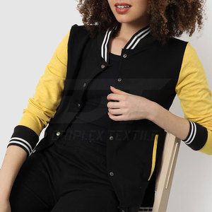 Pakistan Manufacturer <b>Women</b> Lettermen <b>Jackets</b> <b>Lightweight</b> <b>Women</b> Lettermen <b>Jackets</b> For Adults - Product Image 4