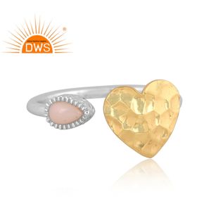 แหวนโอปอลอัญมณีโอปอลจากเอธิโอเปียธรรมชาติเงินสเตอร์ลิงเครื่องประดับแบบปรับได้สำหรับผู้หญิงของขวัญสำหรับผู้หญิง - Product Image 4