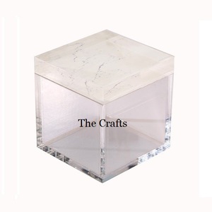 Caja DE SERVICIO DE último diseño Caja de servicio de chocolates de color plateado de aluminio con tapa Caja de servidor de nueces de Calidad exclusiva - Product Image 4