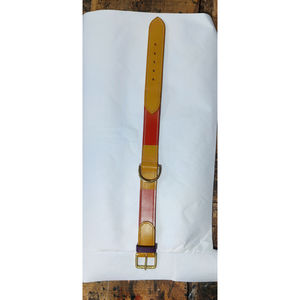 Fournisseurs d'animaux de compagnie collier en cuir brun chien vente chaude vente chaude vendant de véritables colliers et laisses à pointes personnalisés ensembles colliers pour animaux de compagnie - Product Image 1