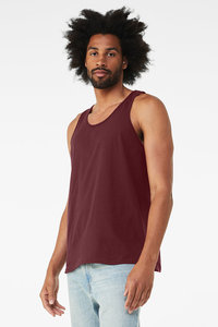 Bella toile hommes décontracté Tri-Blend athlétique débardeur séchage rapide Y-Back entraînement débardeur vêtements personnalisés - Product Image 2