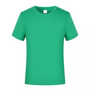 T-shirts personnalisés de haute qualité, taille US 180 grammes, vente en gros, streetwear, 100% coton, t-shirts unis pour hommes avec logo personnalisé - Product Image 1
