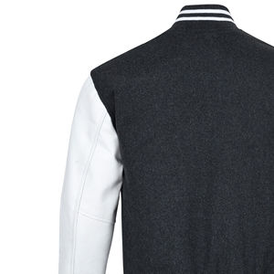 Veste Letterman à manches longues avec impression personnalisée pour hommes Vestes de baseball universitaire vierges simples Veste d'hiver de baseball personnalisée pour hommes OEM - Product Image 5