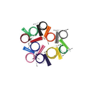 Cuerda de alta velocidad y rápida, cuerda para saltar, cuerda para saltar para Fitness, bolsa negra, juego, artículo de PVC de acero al mejor precio - Product Image 2