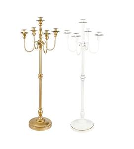 เชิงเทียนโลหะทำด้วยมือขาตั้งตกแต่งบ้านที่เน้นการตกแต่งโต๊ะและห้องนั่งเล่น - Product Image 1