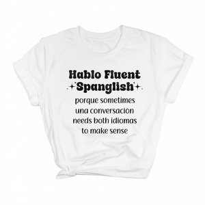 Camiseta divertida para hablantes de español, regalo para profesores de español, camiseta promocional cómica - Product Image 1