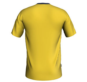 Camiseta de fútbol de verano con estampado de logotipo totalmente personalizado/camiseta de fútbol de hombre de corte regular de tendencia superior a precio al por mayor - Product Image 3