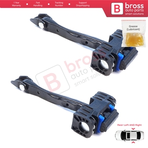 BDP1708-1 2 pièces Sangle de freinage et de limitation pour charnière de porte arrière pour Arteon Liftback 3H7 3H8 Shooting Brake 3H9 3G8839249 - Product Image 5