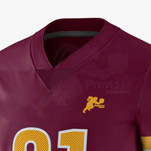 Maillot de football américain en gros personnalisé imprimé Design maillot de football américain fabriqué dans le meilleur matériau - Product Image 4