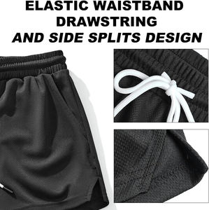 Pantalones cortos de moda de Hip Hop para hombre con ajuste cómodo OEM hechos a medida para uso en verano diseño suelto y de moda - Product Image 4