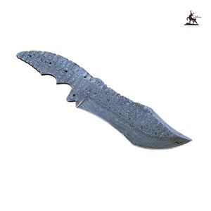 Hoja de Damasco forjada a mano personalizable, soporte OEM disponible para cuchillos - Product Image 1