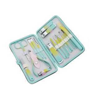 18 Pieces Manicure Pedicure <b>Nail</b> Clippers <b>Kit</b> by Zachary Industries - Product Image 1