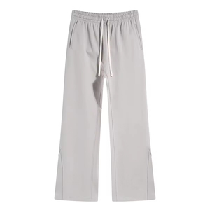 Pantalons de survêtement en molleton polaire écologique en toile de coton de qualité supérieure, légers et décontractés pour hommes, sur mesure OEM - Product Image 4