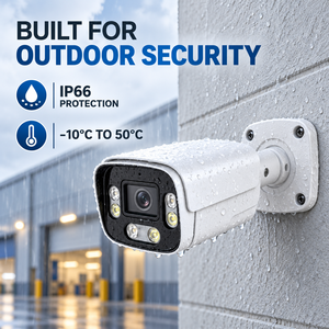 Cámara de Seguridad IP PoE 4K de 8MP, Detección Humana por IA, Visión Nocturna Inteligente con Doble Luz, ONVIF, Cámara CCTV para Exteriores, Venta al por Mayor - Product Image 6