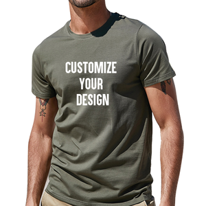 T-shirts en coton pour hommes Logo graphique personnalisé imprimé Sublimation T-Shirt Designs Plain Manufacturer Tee - Product Image 1
