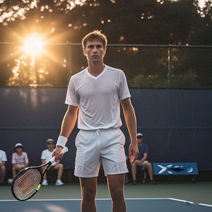 ชุดกีฬาเทนนิสปรับแต่งได้สำหรับผู้ชายชุดเสื้อโปโลแบดมินตันและกางเกงขาสั้นระบายอากาศชุดเครื่องแบบเทนนิสปรับแต่งได้ - Product Image 2