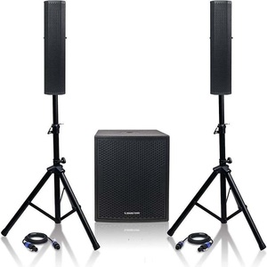ลำโพงซับวูฟเฟอร์แบบ 3 ลำโพง ขนาด 15 นิ้ว พร้อมส่ง รุ่นใหม่ ระบบลำโพง PA แบบ 2 ทาง สำหรับงานเวที โครงสร้างอะลูมิเนียม รับประกัน 3 ปี - Product Image 1