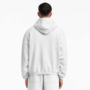 Custom Logo New Wholesale Top Quality Men's Hoodies Breathable Light Weight Zipper Collar Men's Hoodies - Product Image 4