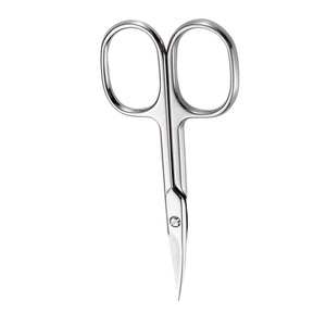 Ciseaux à ongles professionnels sûrs pour enfants, en acier inoxydable tranchant, courbés, pour cuticules, produit de soin pour bébé, céramique personnalisée - Product Image 4