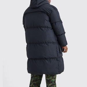 Nouvelle arrivée Veste matelassée en toile imperméable pour homme sur mesure de haute qualité personnalisée blanche avec logo personnalisé - Product Image 6