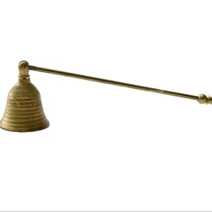 Nouveau à la mode Antique-Fini Métal Éteignoir Dipper Mèche Cloche Conception Personnalisable DIY Grade Sans Fumée Bougeoir Snipping - Product Image 4