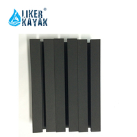Coussinets en mousse EVA souple Ensemble de barres de toit pour voiture Support pour kayak/canoë pour le surf en plein air