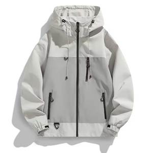 Custom <b>Utility</b> Windbreaker <b>Jacket</b> Manufacturer Outdoor Clothing Spring Hooded <b>Jacket</b> for <b>Men</b> - Product Image 6