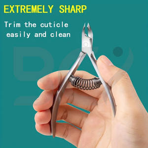 Cortauñas de Acero Inoxidable, Alicates con Abertura de Mandíbula Ancha, Cuchilla Curva, para Manicura y Pedicura, Uñas Gruesas, Duradero, Profesional - Product Image 3