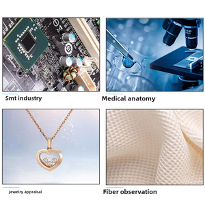 <span class=keywords><strong>Microscope</strong></span> trinoculaire stéréo à lumière led personnalisable pour téléphone portable pcb bga inspection 7x-45x <span class=keywords><strong>zoom</strong></span> support oem - Product Image 2