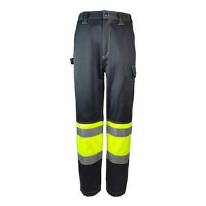 2024 Hi <b>Vis</b> Multi-pockets Safety Pants <b>High</b> Visible Working OEM Industrial <b>Trousers</b> Safety Reflective Work Pants for Men - Product Image 4