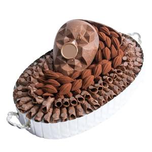 Plateau à chocolat de luxe avec élégant argent fait à la main et chocolats croissant de lune du Ramadan pour les célébrations festives à bas prix - Product Image 4